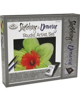 Sketching &amp; Drawing Studio Artist Set / Set de Dibujo y Bosquejo Descontinuado Royal Langnickel