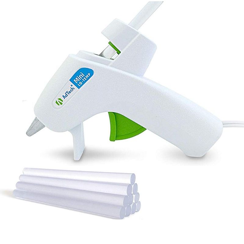 Low-Temp Combo Mini Glue Gun Kit / Pistola de Silicón Baja Temperatura Descontinuado Ad Tech