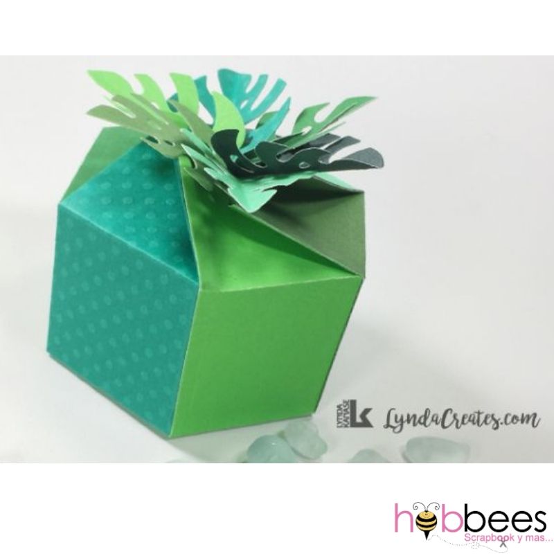 Thinlits Tropicool Twist Box Die / Suaje de Cajita Cierre Torcido Descontinuado Sizzix