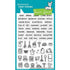 Clear Stamps Spring Cleaning / Sellos de Polímero Limpieza de Primavera Descontinuado Lawn Fawn