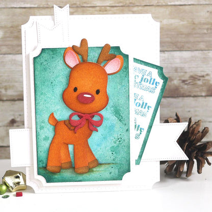 Reindeer Dies / Suajes de Reno y Corona  Elizabeth Craft Designs