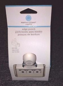 Footlights Edge Punch / Perforadora de Orilla Ondas y Circulos Descontinuado Martha Stewart