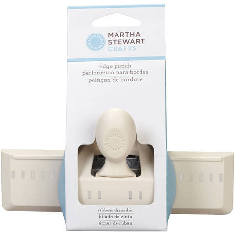 Ribbon Threader Edge Punch / Perforadora de Orilla Cinta de Rayas Descontinuado Martha Stewart