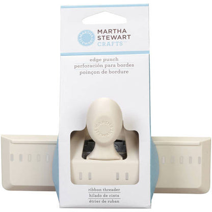 Ribbon Threader Edge Punch / Perforadora de Orilla Cinta de Rayas Descontinuado Martha Stewart