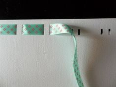 Ribbon Threader Edge Punch / Perforadora de Orilla Cinta de Rayas Descontinuado Martha Stewart
