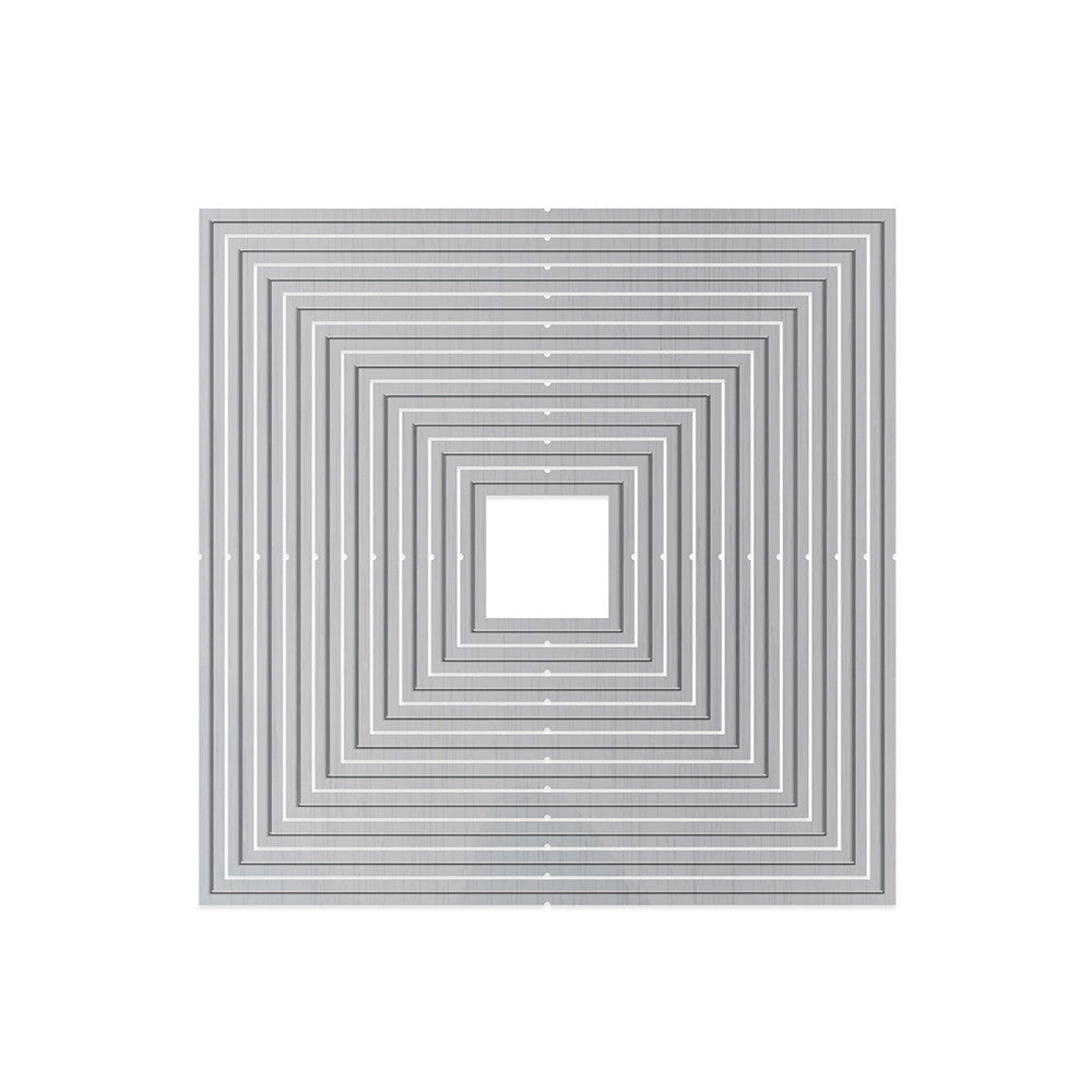 Essentials Square Layering Basics Die Set/ Set de Suajes de Cuadrados Dados de Corte / Suajes / Troqueles Tonic Studios