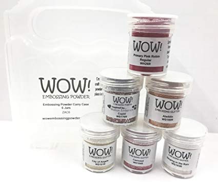 WOW! Embossing Powder Storage Case  / Estuche para Organizar Polvos de Embossing Almacenamiento y Organización Wow!