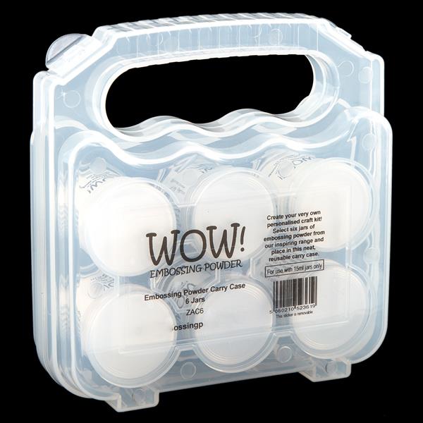 WOW! Embossing Powder Storage Case  / Estuche para Organizar Polvos de Embossing Almacenamiento y Organización Wow!