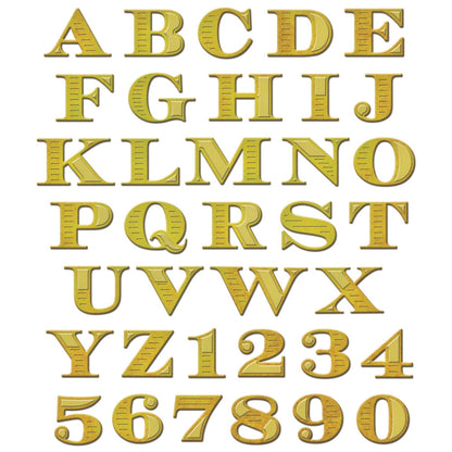 Etched Alphabet / Suaje de Alfabeto Mayúsculas Descontinuado Spellbinders