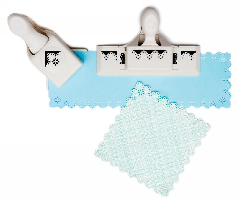 Eyelet Lace Punch Around Set / Perforadora Encaje Tipo Carpetita Descontinuado Martha Stewart