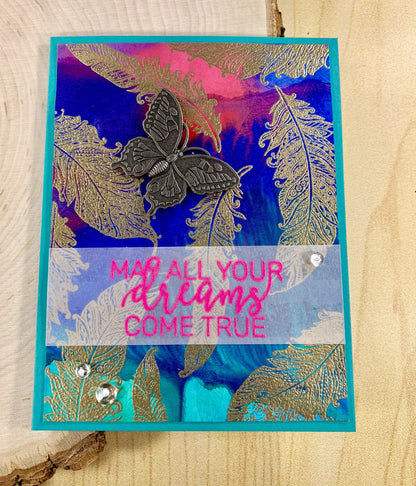Fluorescent Pink Embossing Powder / Polvo de Embossing Rosa Fosforescente Descontinuado Wow!