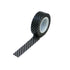 Washi Trendy Tape Fishnet Black / Cinta Adhesiva Descontinuado Queen&Co