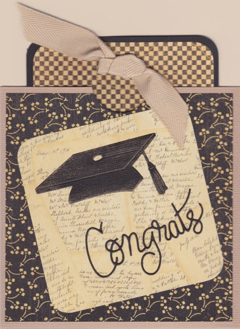 Graduation Ensemble Die / Suaje de Graduación Descontinuado Frantic Stamper