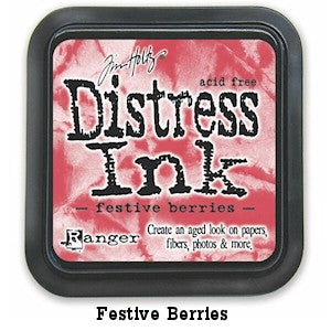 Tim Holtz Distress Festive Berries / Tinta para Sellos