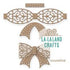 Filigree Bow Die / Suaje de Moño Calado Descontinuado La-La Land Crafts