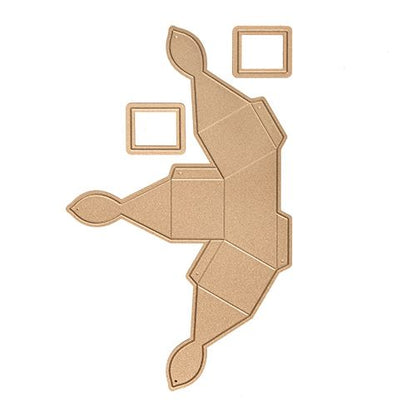 Flower Top Box Die / Suaje de Cajitas De Triángulos  S6-116 Descontinuado Spellbinders