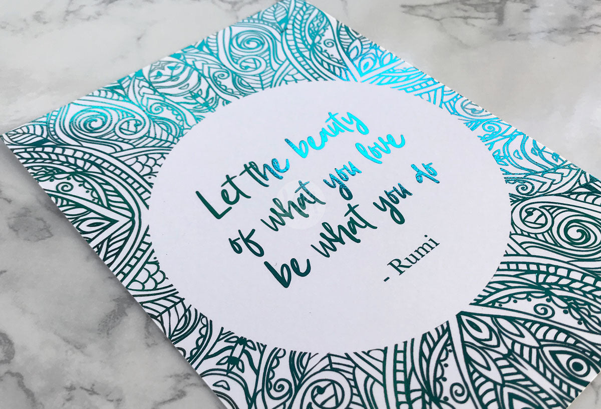 Minc Teal Reactive Foil / Rollo de Papel Metalizado Verde Azulado Foil Heidi Swapp