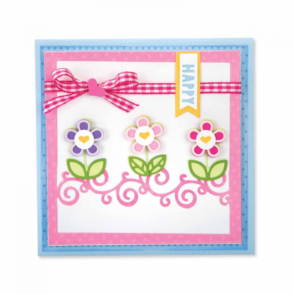 Framelits Die Card Front with Borders Drop-ins / Suaje de Tarjeta con Bordes Descontinuado Sizzix