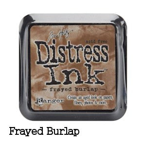 Tim Holtz Distress Frayed Burlap / Tinta para Sellos Tintas Ranger