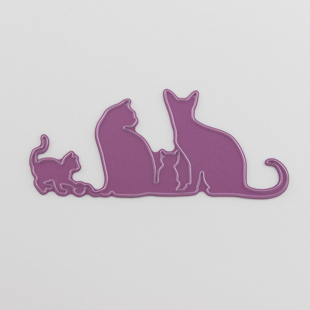 Suaje de Corte de Gato / Kitty Kitty Meow Meow DESCONTINUADO Cheery Lynn Designs