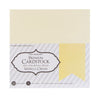 Smooth Vanilla Cream Sheets / Cartulina Color Crema 20 Hojas