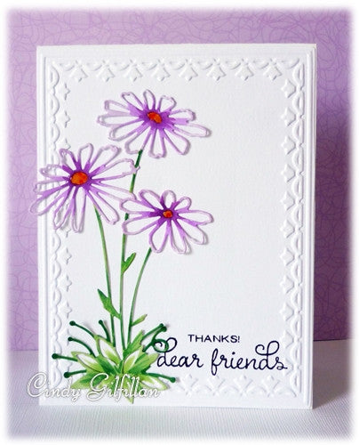 Glorius Gerber Daisies Dies / Suaje de Corte Flores Dados de Corte / Suajes / Troqueles Memory Box