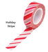 Washi Trendy Tape Holiday Stripe / Cinta Adhesiva Descontinuado Queen&Co