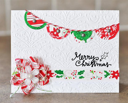 Washi Trendy Tape Holiday Stripe / Cinta Adhesiva Descontinuado Queen&amp;Co
