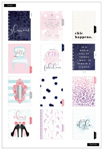 Happy Planner 12-Month Dated Mini Planner Glam Girl / Agenda Año 2020 Deluxe Happy Planner Descontinuado Me &amp; My Big Ideas