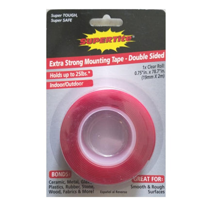 SuperTite Double Sided Tape  / Cinta Adhesiva Doble Cara Extra Fuerte Adhesivos / Pegamentos Beacon