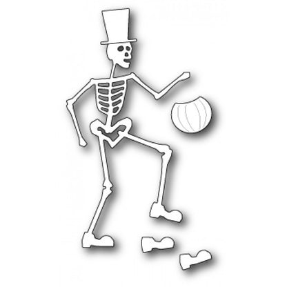 Happy Skeleton Die / Suaje de Corte Esqueleto Feliz Descontinuado Memory Box