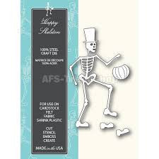 Happy Skeleton Die / Suaje de Corte Esqueleto Feliz Descontinuado Memory Box