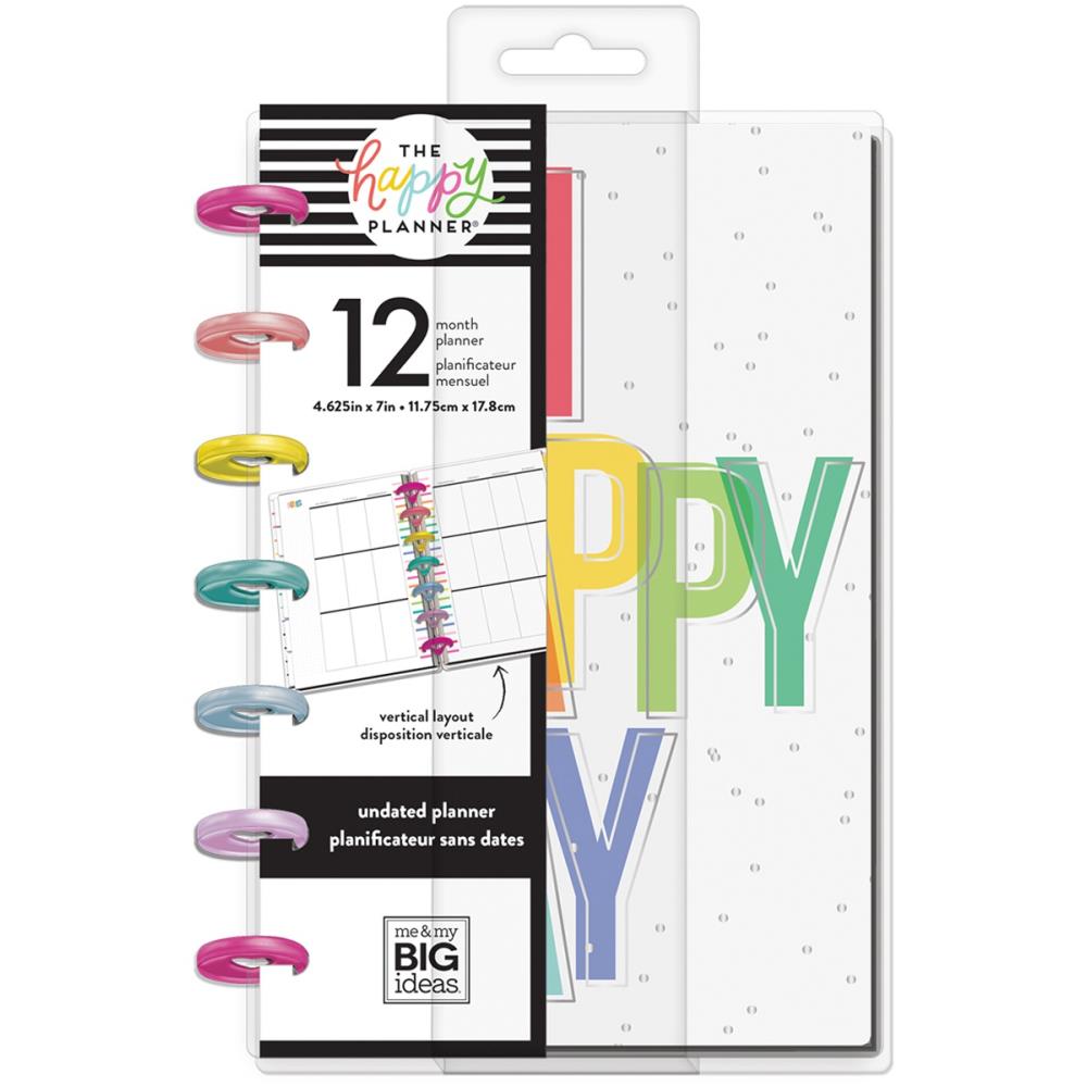 Happy Planner Oh Happy Day Mini Planner / Agenda Planificadora 12 Meses Dias Felices Descontinuado Me &amp; My Big Ideas