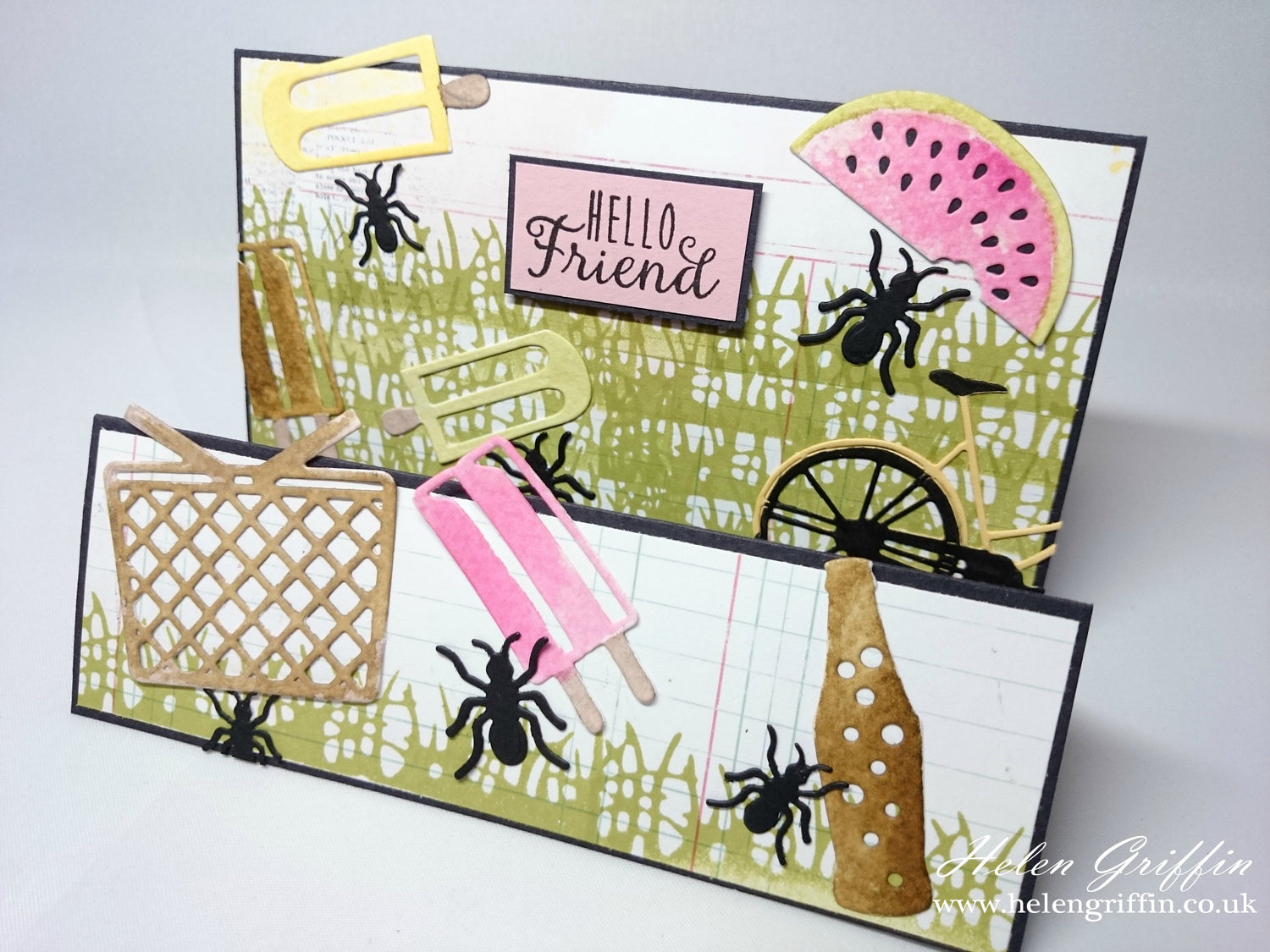 Summer Picnic Dies / Suajes de Picnic Verano Descontinuado BoBunny