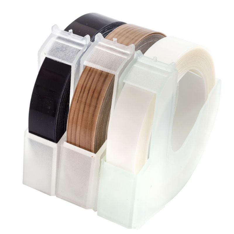 Label It Tape Neutral /3 Cintas para Dymo Colores Neutrales Adhesivos / Pegamentos We R Memory Keepers