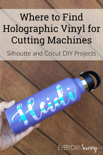 Holographic Vinyl Mermaid / Vinil Holográfico de Colores  Cricut