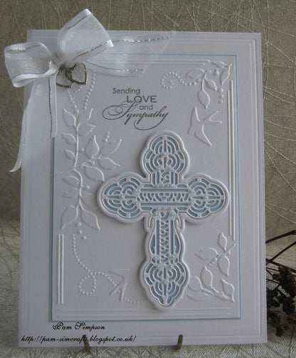 Art With Sympathy Die Cross / Suaje de Cruz Dados de Corte / Suajes / Troqueles Jeanine´s Art