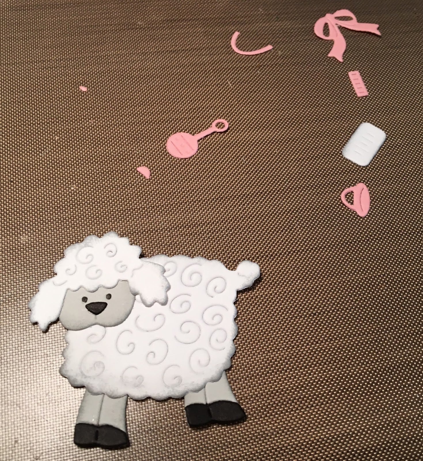 Sweet Baby Lamb Die / Suaje de Corderito y Pato Dados de Corte / Suajes / Troqueles Cottage Cutz