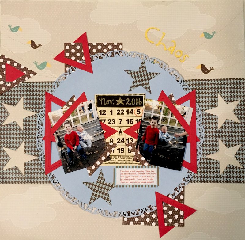 Triangles Two Dies / Suaje de Corte Triángulos Descontinuado Spellbinders