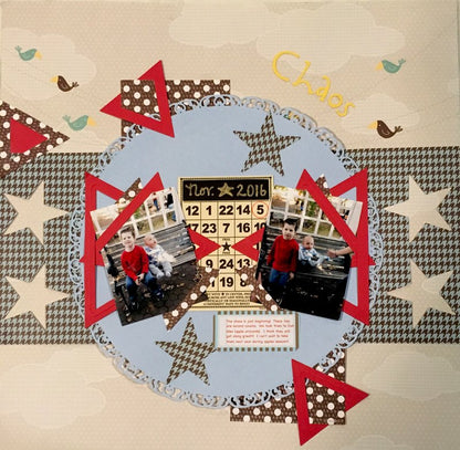 Triangles Two Dies / Suaje de Corte Triángulos Descontinuado Spellbinders