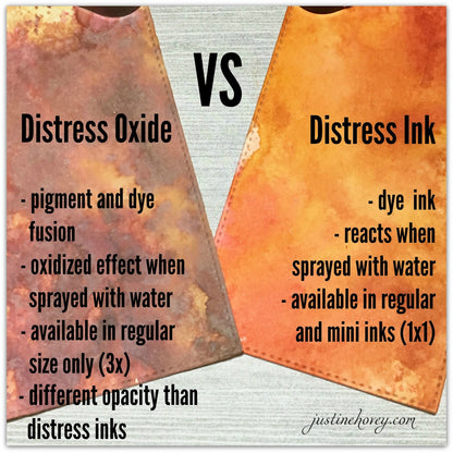 Tim Holtz Distress Oxide Fossilized Amber / Cojin de Tinta Efecto Ambar Tintas Ranger