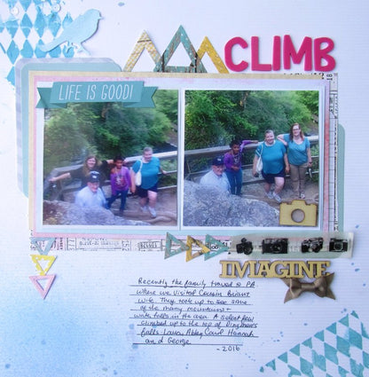 Triangles Two Dies / Suaje de Corte Triángulos Descontinuado Spellbinders