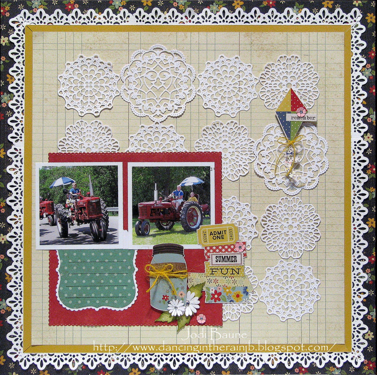 Lady Kate Edger Die / Suaje de Borde Decorado Descontinuado Cheery Lynn Designs