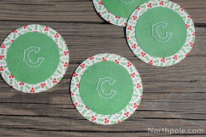 Embossing Folders Eclectic Monogram / 26 Folders de Grabado Monogramas Descontinuado Sizzix