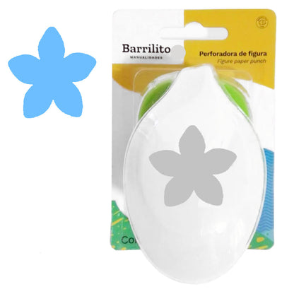 Perforadora de Flor de 5 Pétalos 2.54 cm Descontinuado Barrilito