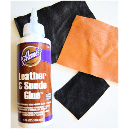 Leather &amp; Suede Glue / Pegamento para Cuero y Ante Adhesivos / Pegamentos Aleene&