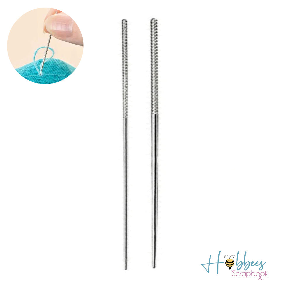 Snag Repair Needle / Agujas para Reparar Jalones en Telasy Tejidos Costura Clover