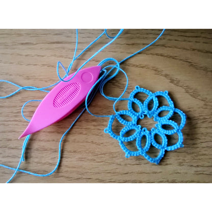 Plastic Tatting Shuttles / Lanzaderas para Encaje Costura Clover