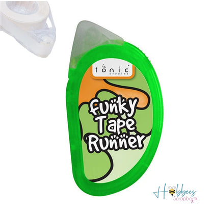 Funky Tape Runner / Pegamento Uso Fácil Doble Cara Descontinuado Tonic Studios