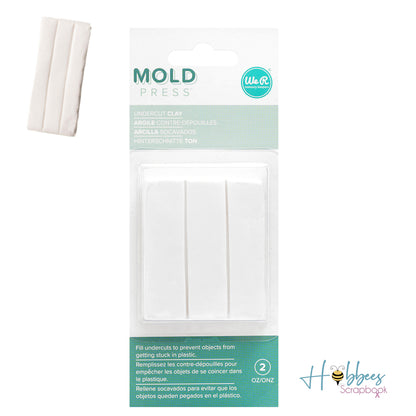 Mold Press Undercut Clay / Arcilla Polimérica Modelado We R Memory Keepers